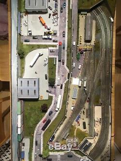 COMPLETE SETUP Model Railway N Gauge Layout DCC 4x2 Foot. Gaugemaster