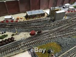 COMPLETE SETUP Model Railway N Gauge Layout DCC 4x2 Foot. Gaugemaster