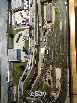 COMPLETE SETUP Model Railway N Gauge Layout DCC 4x2 Foot. Gaugemaster