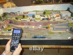 COMPLETE SETUP Model Railway N Gauge Layout DCC 4x2 Foot. Gaugemaster