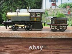 Carette 2-2-0 Live Steam Locomotive Early 1900's O Gauge Bing Bassett Lowke