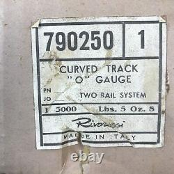 Case Of 50 AHM/Rivarossi O Gauge 2-Rail O Scale Curved Tracks Code 100 NOS