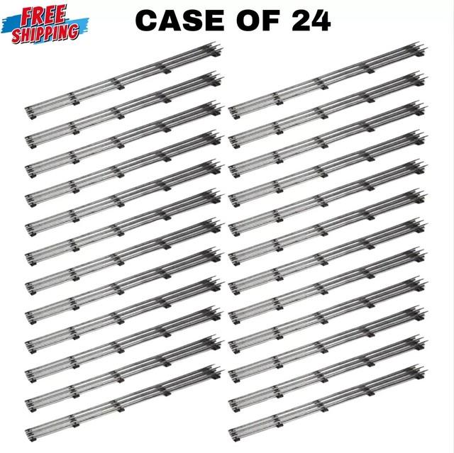 Case Of 24 Straight 30 O Gauge High Tensile Strength Tubular Train Tracks New