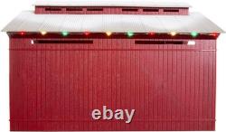 Christmas, Electric O Gauge Model Train Accessories, Lighted Christmas Half C