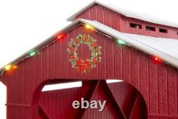 Christmas, Electric O Gauge Model Train Accessories, Lighted Christmas Half C