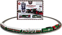 Christmas Express Lionchief Bluetooth Electric HO Gauge Model Train Set with Rem