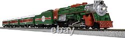 Christmas Express Lionchief Bluetooth Electric HO Gauge Model Train Set with Rem