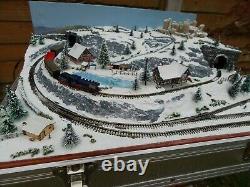 Christmas Z Gauge Briefcase Layout And Train By Mountain Lake Model Railways