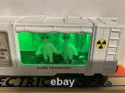 Custom Lionel Alien Area 51 Ufo Lighted Aquarium Car For O Gauge Train Set Nasa