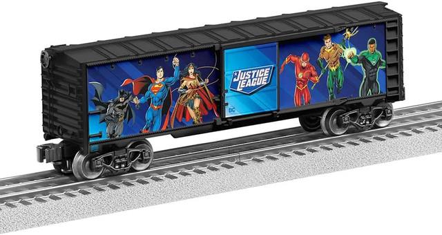 Dc Comics Justice League O Gauge Model Train Boxcar