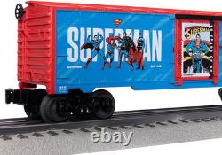 DC Comics Superman 90 Years of DC O Gauge Model Train Boxcar DC Comics Superman 90 Years of DC O Gauge Model Train Boxcar