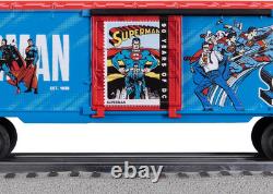 DC Comics Superman 90 Years of DC O Gauge Model Train Boxcar
