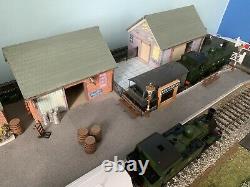 DIORAMA O GAUGE MODEL of Staverton Station, Devon