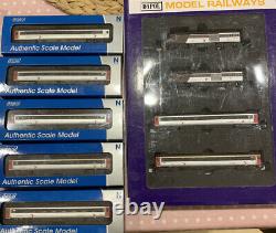 Dapol N Gauge Arriva Cross Country HST full 2+7 set Mk3 Coaches