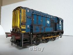 Dapol O Gauge Br Blue 08 Class Diesel Shunter (lineside Weathered) Boxed