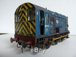 Dapol O Gauge Br Blue 08 Class Diesel Shunter (lineside Weathered) Boxed