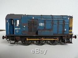 Dapol O Gauge Br Blue 08 Class Diesel Shunter (lineside Weathered) Boxed