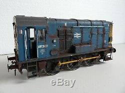 Dapol O Gauge Br Blue 08 Class Diesel Shunter (lineside Weathered) Boxed