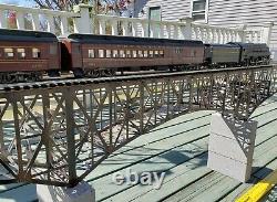 Deck Bridge, M 1920' assembled, details & deco O Gauge Sale. MAO @$750.00