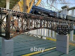 Deck Bridge, M 1920' assembled, details & deco O Gauge Sale. MAO @$750.00