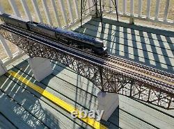 Deck Bridge, M 1920' assembled, details & deco O Gauge Sale. MAO @$750.00