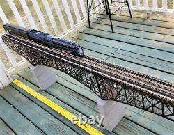 Deck Bridge, M 1920' assembled, details & deco O Gauge Sale. MAO @$750.00