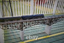 Deck Bridge, M 1920' assembled, details & deco O Gauge Sale. MAO @$750.00