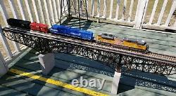 Deck Bridge, M 1920' assembled, details & deco O Gauge Sale. MAO @$750.00