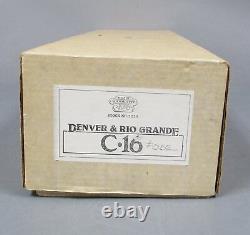 Delton G Gauge Denver & Rio Grande C-16 2-8-0 Steam Loco & Tender/Box