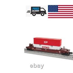 Double Container O Gauge Model Train Flatcar Ideal for All Seasons and Occasions