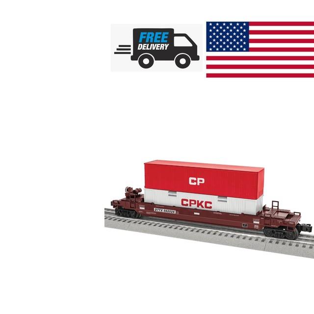 Double Container O Gauge Model Train Flatcar Ideal For All Seasons And Occasions