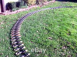 Dual Gauge Tracks 4 3/4 & 3 1/2 Gauge, 20 foot diameter