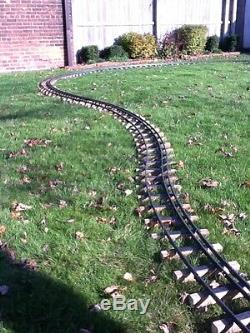 Dual Gauge Tracks 4 3/4 & 3 1/2 Gauge, 20 foot diameter