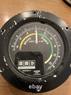 EMD GM Locomotive Group Train Brake Power Gauge Hickok Model 48A 250 EM Nice