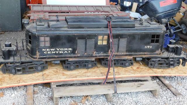 Electric 7.5 Gauge Hand Built T3a Electric Locomotive And 5 Train Cars