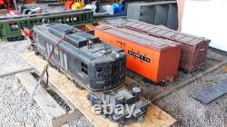 Electric 7.5 Gauge Hand Built T3A Electric Locomotive and 5 Train Cars