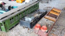 Electric 7.5 Gauge Hand Built T3A Electric Locomotive and 5 Train Cars