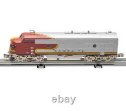 Electric O Gauge Model Santa Fe Train Set with Remote Control 25 Audio Phrases