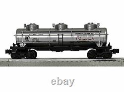 Electric O Gauge Model Train Set with Remote Bluetooth Pennsylvania Freight Line