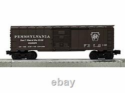 Electric O Gauge Model Train Set with Remote Bluetooth Pennsylvania Freight Line