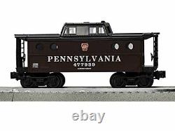 Electric O Gauge Model Train Set with Remote Bluetooth Pennsylvania Freight Line