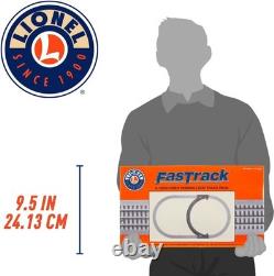 Electric O Gauge Train Track Inner Passing Loop Add-On Pack for Model Railroa