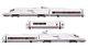 Electrotren Ho Gauge E3528 High-speed Train Ave S-102 Renfe Operadora New