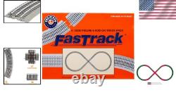 FasTrack Figure-8 Track Pack Enhance Your O Gauge Model Train Experience FasTrack Figure-8 Track Pack Enhance Your O Gauge Model Train Experience