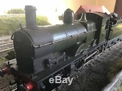 GWR (ex MSWR) 2-4-0 HAND BUILT IN THE SIXTYS BUILT 3 RAIL ELECTRIC O GAUGE