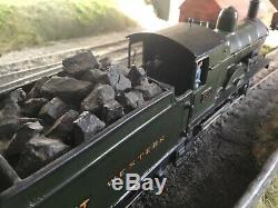 GWR (ex MSWR) 2-4-0 HAND BUILT IN THE SIXTYS BUILT 3 RAIL ELECTRIC O GAUGE