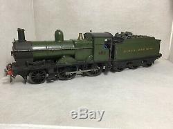 GWR (ex MSWR) 2-4-0 HAND BUILT IN THE SIXTYS BUILT 3 RAIL ELECTRIC O GAUGE