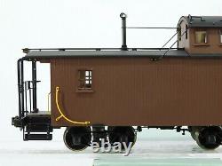 G Gauge One 132 Aster Brass / Wood PRR Pennsylvania 8-Wheel Caboose Unlettered