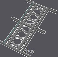 G SCALE 42 Single Track Bridge Accomodates 4.5 Wide Track Including Ties