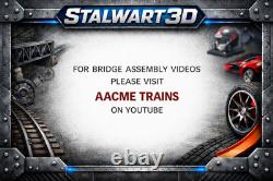 G SCALE 42 Single Track Bridge Accomodates 4.5 Wide Track Including Ties